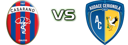 Casarano - Cerignola Statistiche e dettagli partita