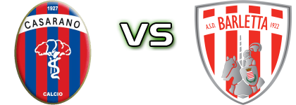 Casarano - Barletta Spiel Prognosen und Statistiken