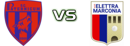Paternicum - Elettra Marconia detalji utakmice i statistika
