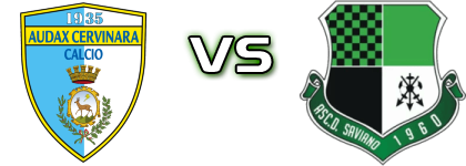 Audax Cervinara - Saviano Statistiche e dettagli partita