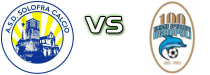 Solofra - Agropoli head to head game preview and prediction