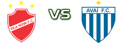 Vila Nova - Avaí детайли и статистика Vila Nova - Avaí детайли и статистика