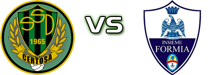 Certosa - Formia Statistiche e dettagli partita