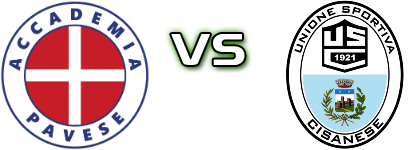 Accademia Pavese - Cisanese Spiel Prognosen und Statistiken