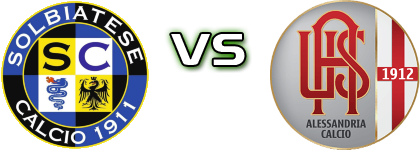 Solbiatese Calcio 1911 - Alessandria  Statistiche e dettagli partita