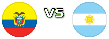 Ecuador - Argentina Detalji meca I statistika.