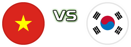 Vietnam - South Korea Statistiche e dettagli partita