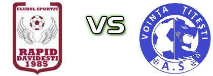 Rapid Davidesti - Vointa Titesti head to head game preview and prediction Rapid Davidesti - Vointa Titesti head to head game preview and prediction