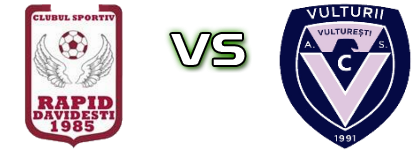 Rapid Davidesti - Vulturii Vulturești  Spiel Prognosen und Statistiken