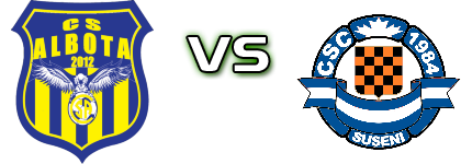 Albota - Suseni head to head game preview and prediction