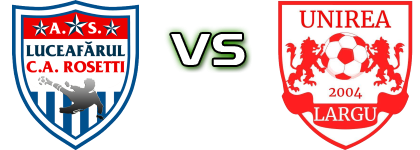 Luceafărul CA Rosetti - Unirea Largu head to head game preview and prediction