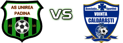 Unirea Padina - Voința Căldărăști detalji utakmice i statistika