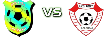 Dunărea Ciocănești - Roseți detalji utakmice i statistika