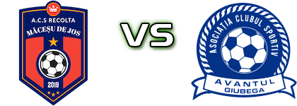 Recolta Măceșu De Jos - Avântul Giubega head to head game preview and prediction