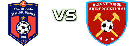 Recolta Măceșu De Jos - Viitorul Ciupercenii Noi Detalji meca I statistika.