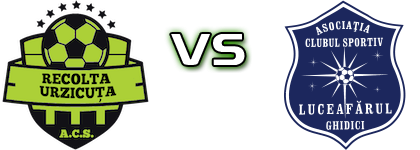 Recolta Urzicuța - Luceafărul Ghidici head to head game preview and prediction