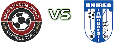 Viitorul Teasc - Unirea Tâmburești детайли и статистика