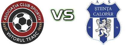 Viitorul Teasc - Știința Calopăr head to head game preview and prediction