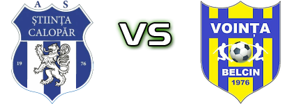 Știința Calopăr - Voința Belcin head to head game preview and prediction