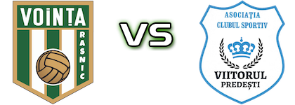 Voința Rasnic - Viitorul Predești Detalji meca I statistika.