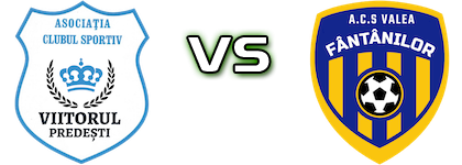 Viitorul Predești - Valea Fântânilor head to head game preview and prediction