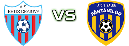 Betis Craiova - Valea Fântânilor head to head game preview and prediction