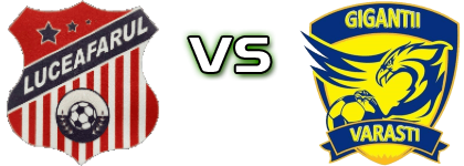 Luceafărul - Giganții head to head game preview and prediction