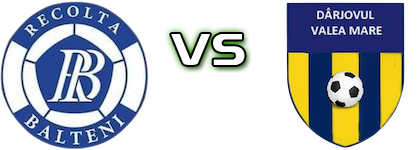 Recolta Balteni - Dârjovul Valea Mare head to head game preview and prediction
