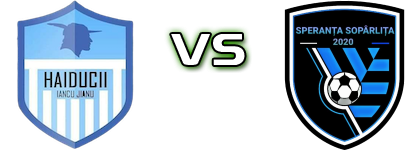 Haiducii Iancu Jianu - Speranța Sopârlița head to head game preview and prediction