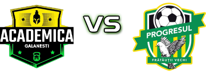 Academica Galanești - AS Progresul Frățăuții Vechi Statistiche e dettagli partita