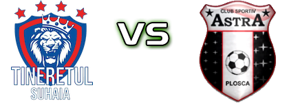 Tineretul Suhaia - Astra Plosca head to head game preview and prediction