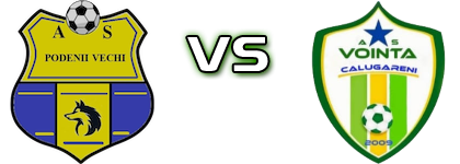 Podenii Vechi - Voinţa Călugăreni детайли и статистика