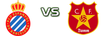 Espanyol - CF Damm head to head game preview and prediction