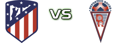Atl. Madrid - CD Roces Spiel Prognosen und Statistiken