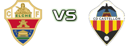 Elche CF - CD Castellón Statistiche e dettagli partita