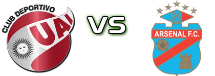 UAI Urquiza - Arsenal de Sarandí Spiel Prognosen und Statistiken