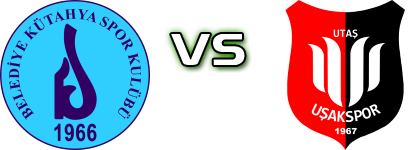 Belediye Kütahyaspor - Uşakspor Estatísticas e detalhes do jogo