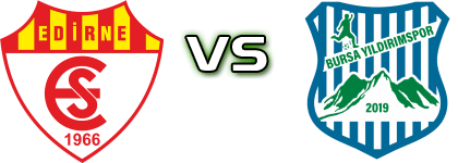 Edirnespor - Bursa Yıldırımspor детайли и статистика