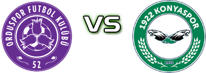 Orduspor - Konyaspor Estatísticas e detalhes do jogo