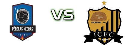 Perolas Negras RJ - JC Futebol Clube AM Spiel Prognosen und Statistiken