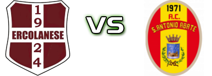 Ercolanese - Sant'Antonio Abate Spiel Prognosen und Statistiken