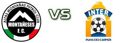 Montañeses - Inter Playa del Carmen Detalji meca I statistika.