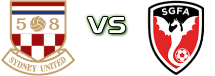 Sydney Utd - St George City FA detalji utakmice i statistika Sydney Utd - St George City FA detalji utakmice i statistika