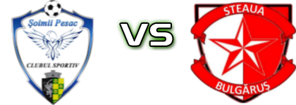 Șoimii Pesac - Steaua Bulgăruș Detalji meca I statistika.