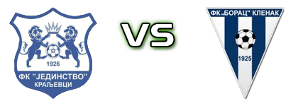 Jedinstvo Kraljevci - Borac (K) Estatísticas e detalhes do jogo