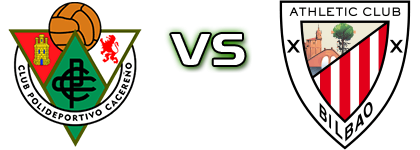 CP Cacereño - Athletic Bilbao B detalji utakmice i statistika
