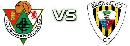 CP Cacereño - Barakaldo Estatísticas e detalhes do jogo