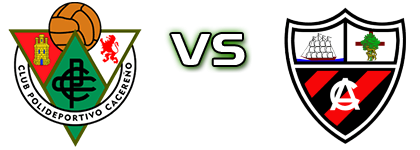 CP Cacereño - Arenas Club детайли и статистика