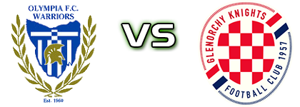 Olympia - Glenorchy Knights FC 2 Estatísticas e detalhes do jogo