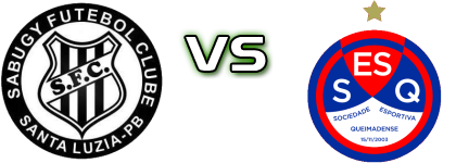 Sabugy FC - SE Queimadense PB Detalles y estadisticas Sabugy FC - SE Queimadense PB Detalles y estadisticas